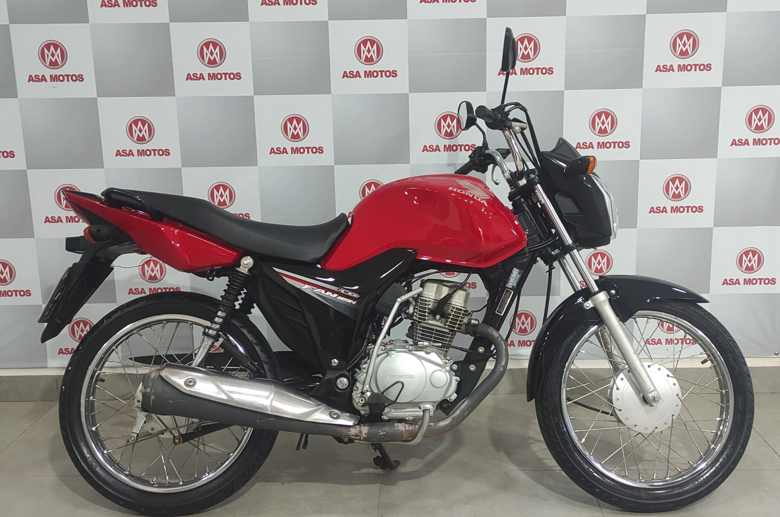 HONDA CG 125 FAN VERMELHA 2016