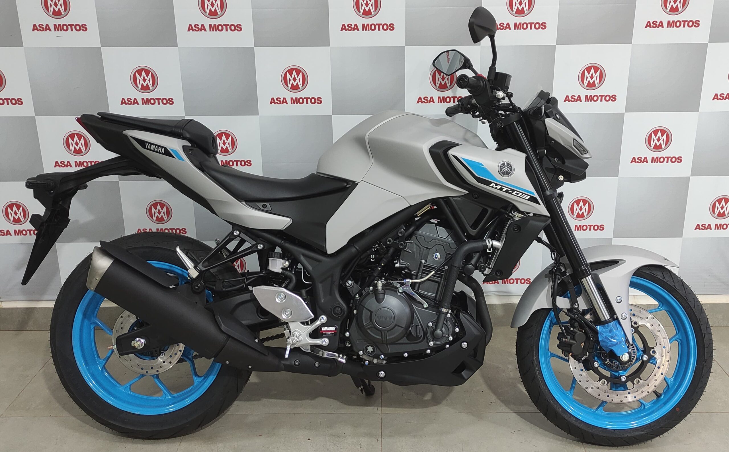 NOVA YAMAHA MT03 CONNECTED 2026 CINZA