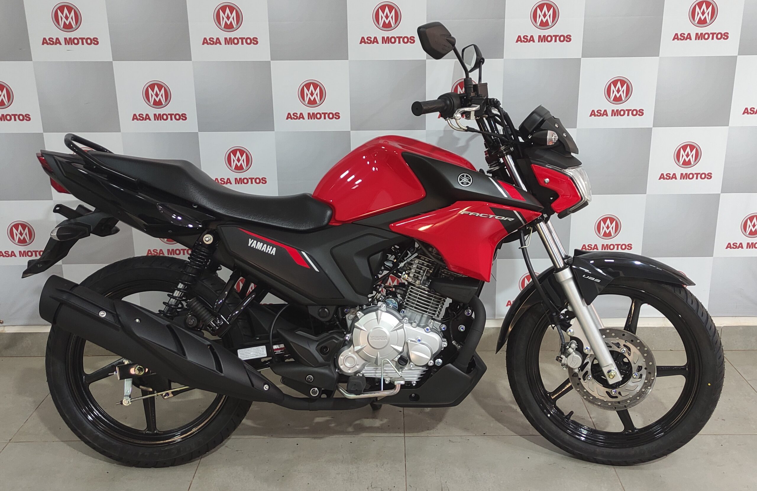 YAMAHA FACTOR 150 ED (LANÇAMENTO 2025) VERMELHA