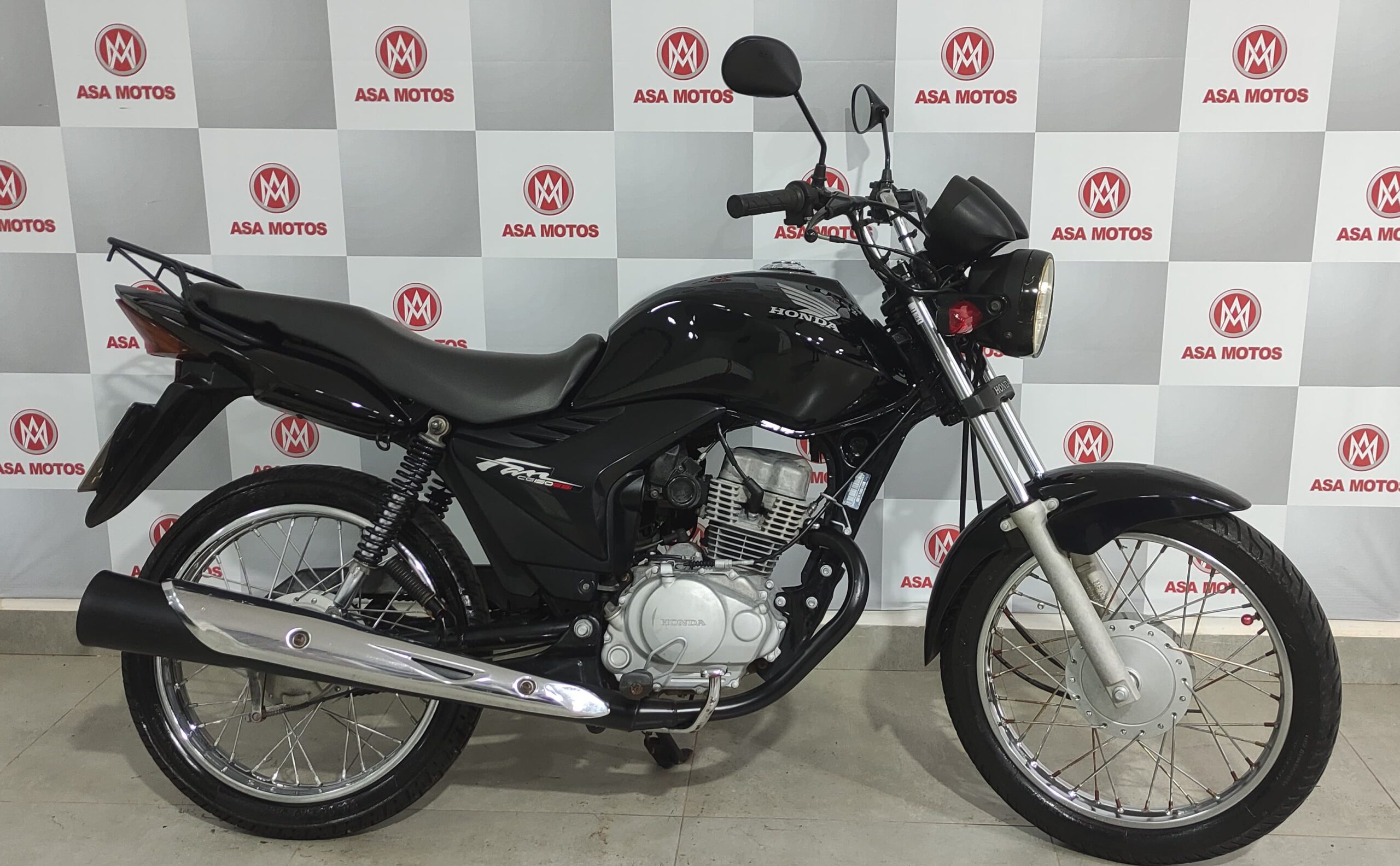 HONDA CG FAN 150 ESI PRETA 2012