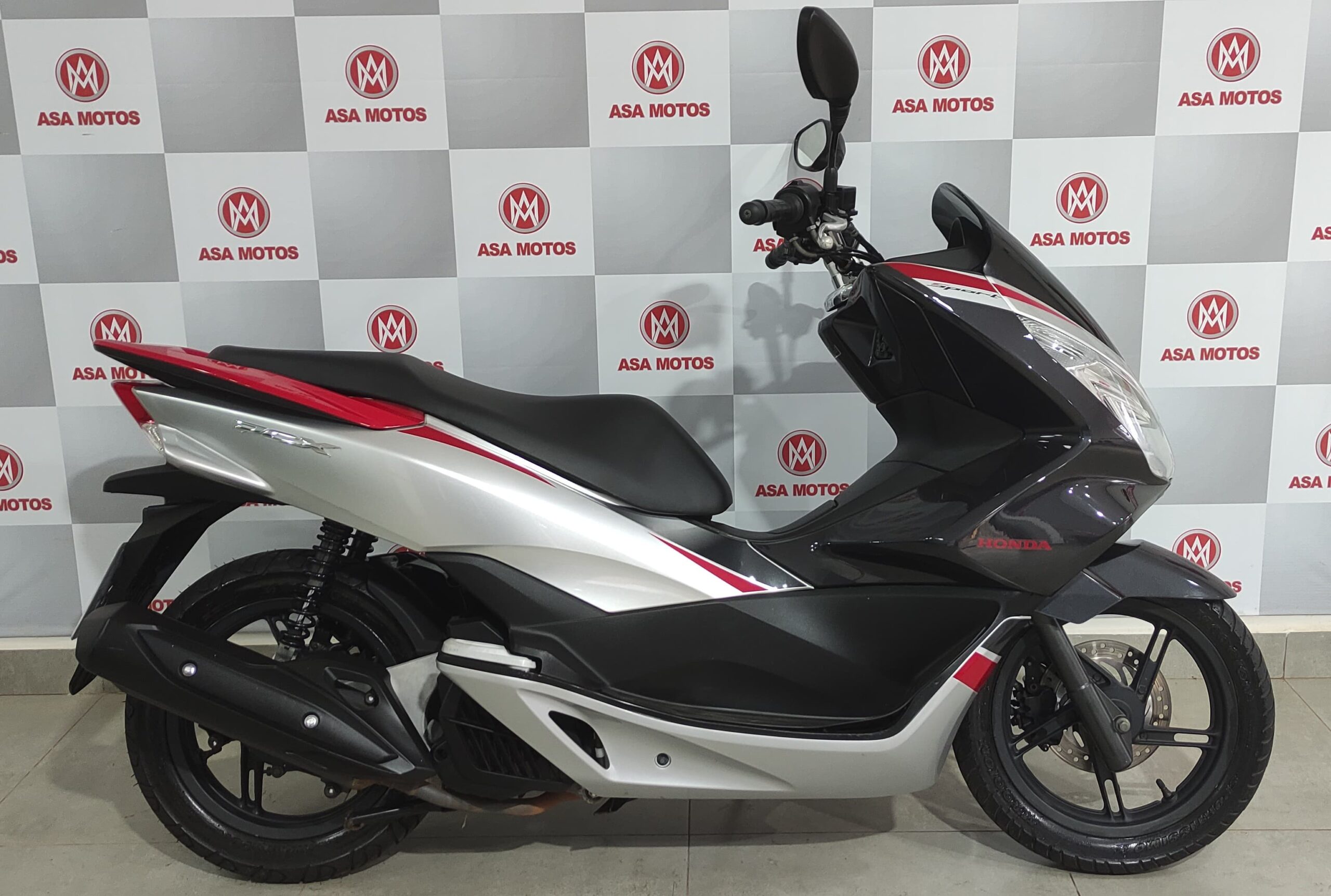 HONDA PCX 150 SPORT 2018 CINZA