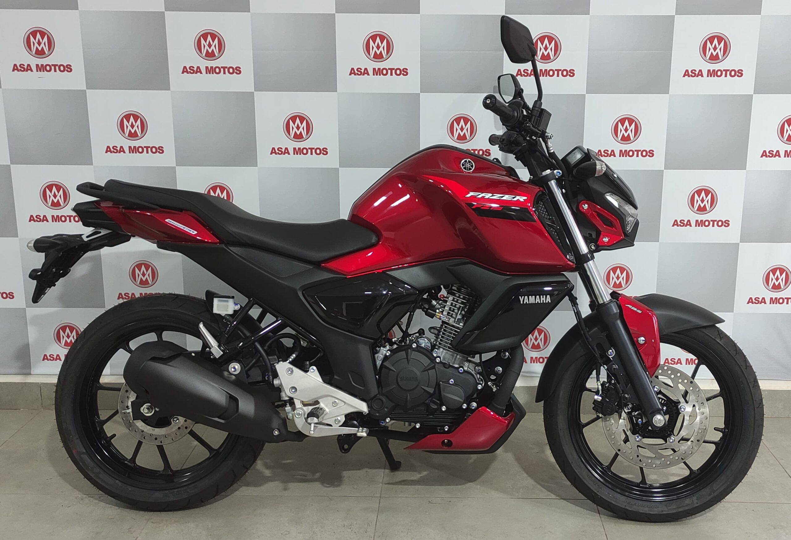 YAMAHA FZ15 CONNECT 150 ZERO KM 2025 VERMELHA