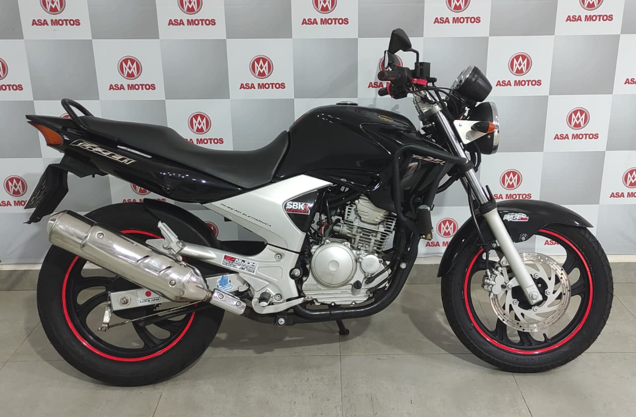 YAMAHA FAZER YS250 2007 PRETA