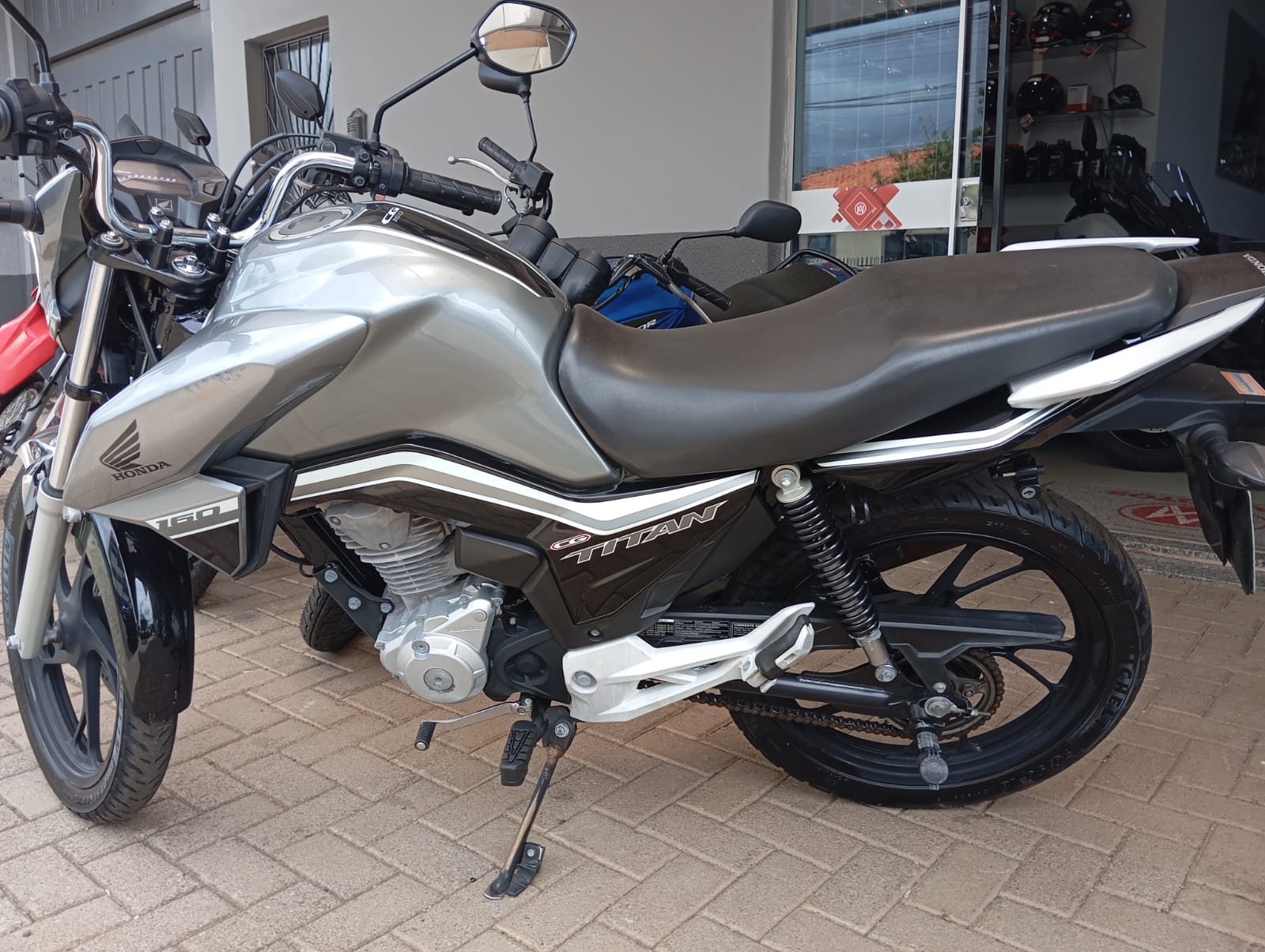 HONDA TITAN 160 PRATA 2019