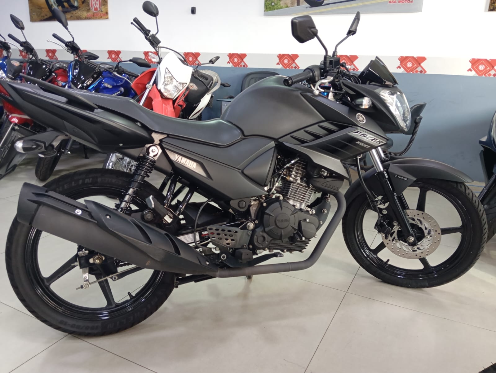 YAMAHA FAZER 150 SED 2024 PRETA