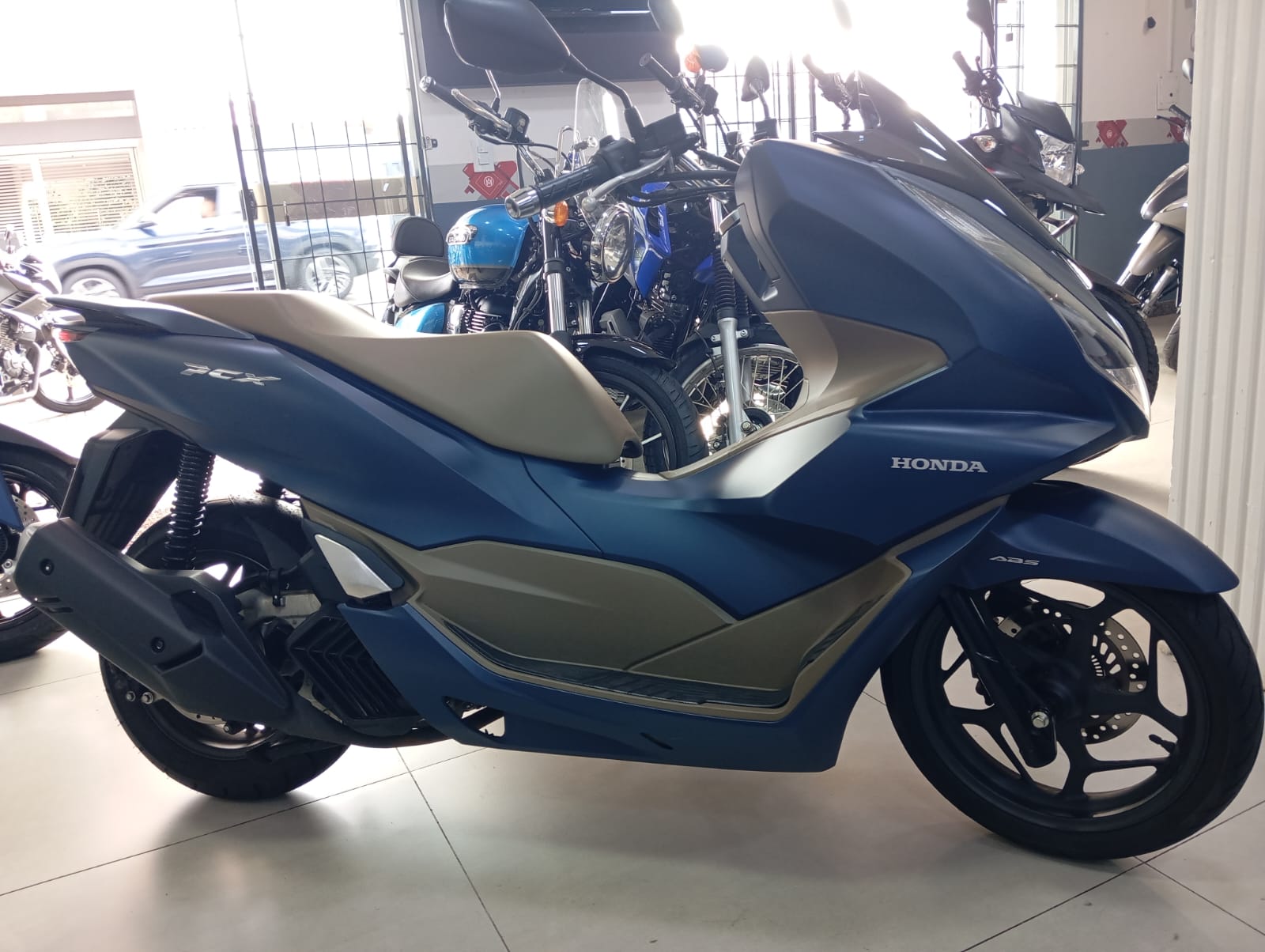 HONDA PCX 160CC DLX 2023 AZUL