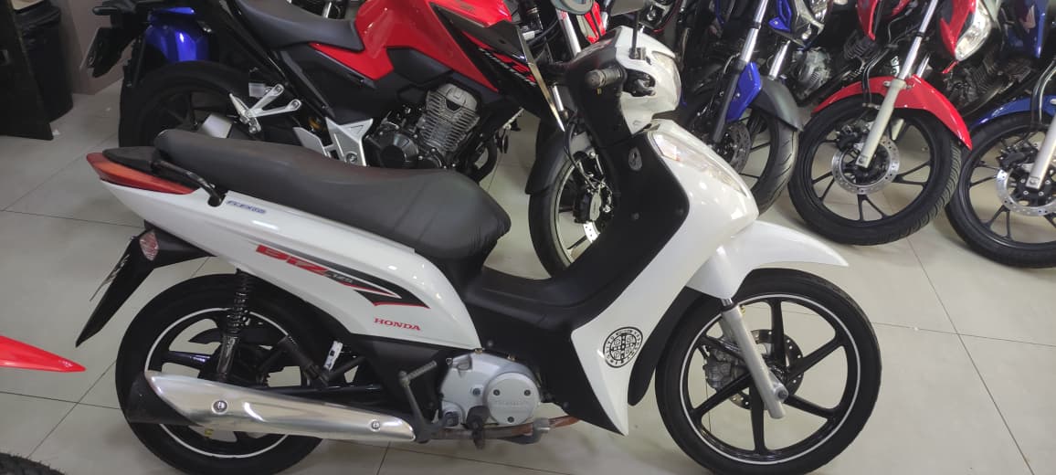 HONDA BIZ 125 EX BRANCA 2015