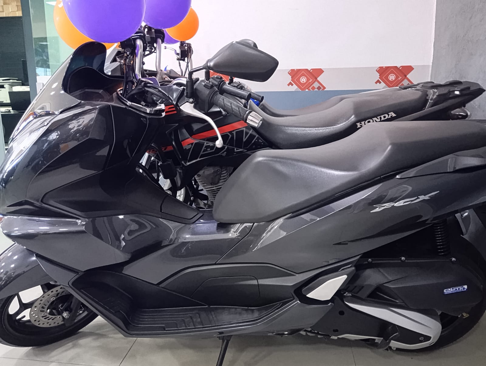 HONDA SCOOTER PCX 160 2024 CINZA